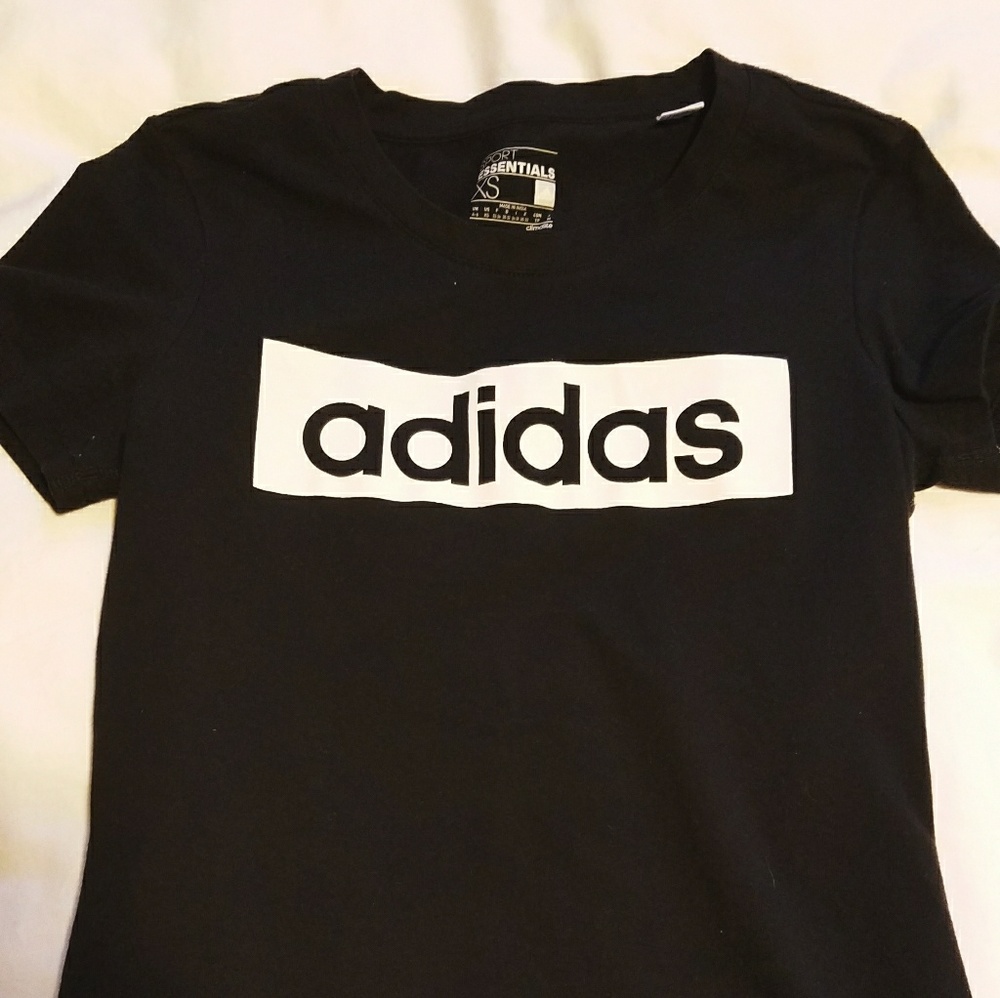 ADIDAS logo Fitted T-Shirt